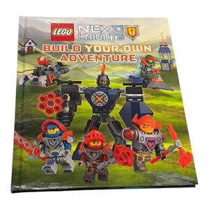 LEGO Nexo Knights Build Your Own Adventure Hardcover Book DK by Simon Hugo Guide